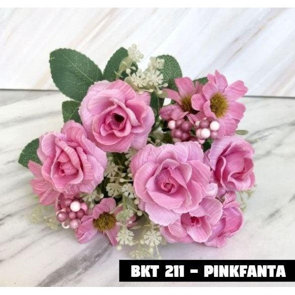 Bouquet bunga BKT-211 Artifisial Dekorasi