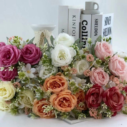 Bouquet bunga A008 MAPOPO Artifisial Dekorasi