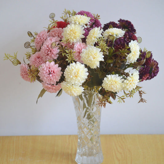 Bouquet bunga P94 AUTUMNLIA  Dahlia Musim Gugur Flower Dekorasi Ruangan