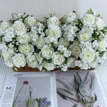 Bouquet bunga BKT 761 BOTARO Mawar Artifisial Dekorasi Hiasan Seserahan Buket Palsu