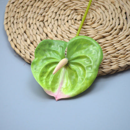 C13 ANTHURIUM 60cm Artificial Bunga Anthurium Diameter 13cm Palsu Plastik Buatan Imitasi Hias Dekor Buket Bouquet Rumah Pesta/Bunga Hias