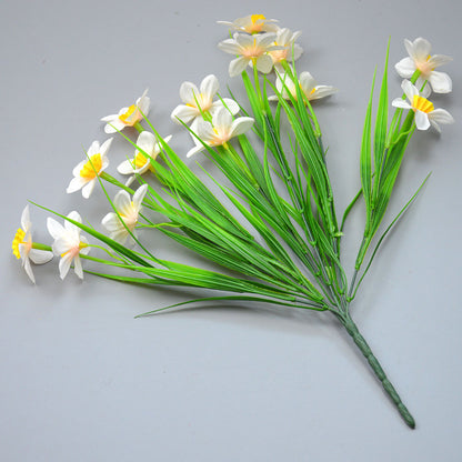 Bouquet bunga P100 DAFFODILS Bakung Lily Artifisial Dekorasi Hiasan Seserahan Buket Palsu