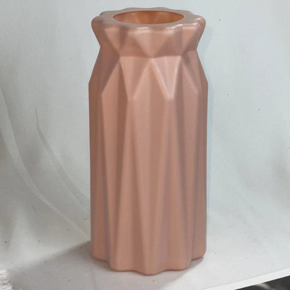 Vas Bunga Pot Bunga Plastik Modern Minimalis Vas Bunga Elegant Hiasan Dekorasi Import Murah